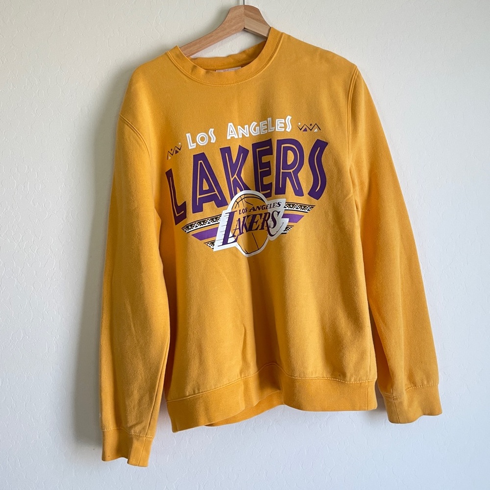 Rare | Vintage Collection Lakers Oversized Crew neck pullover sweater